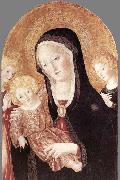 Francesco di Giorgio Martini Madonna and Child with Two Angels painting
